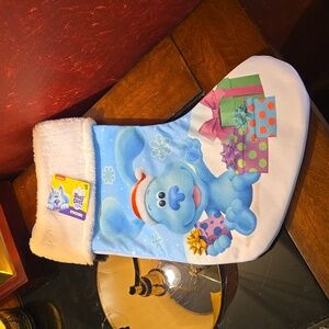 Blues Clues Christmas Stocking - pre-loved NWT